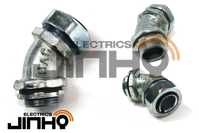 아연 45도 콘넥타 (45 Connector Zn)