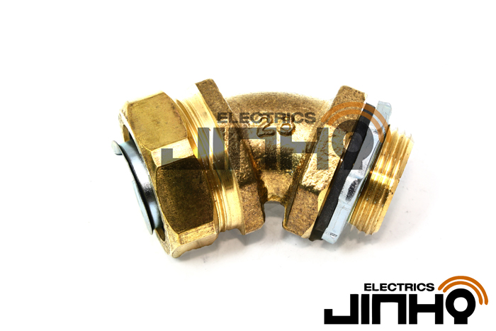 황동 45도 콘넥타 (45 Connector Brass)