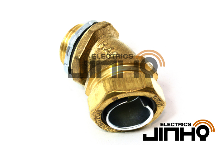 황동 45도 콘넥타 (45 Connector Brass)